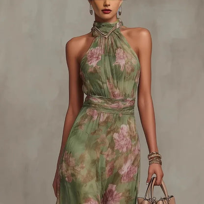 Cora Noche — vestido elegante con abertura irregular y diseño ligero