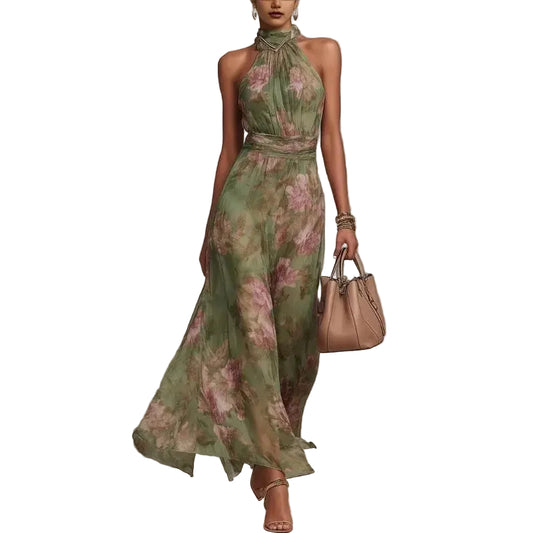 Cora Noche — vestido elegante con abertura irregular y diseño ligero