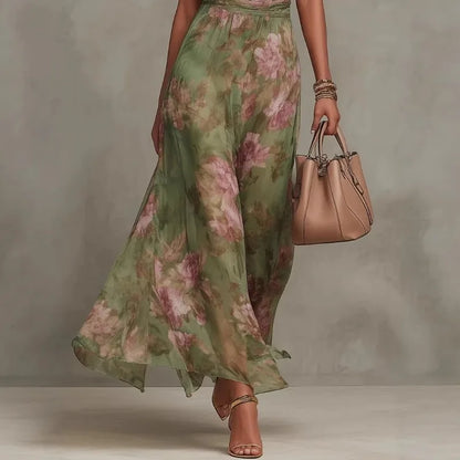 Cora Noche — vestido elegante con abertura irregular y diseño ligero